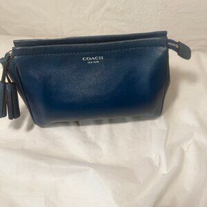Coach Vintage Navy Blue Clutch